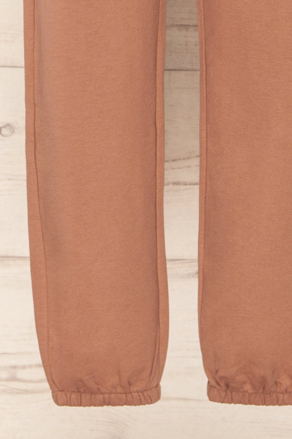 Numich Brown Sweat Jogger Pants w/ Elastic Waist | La petite garçonne  bottom 