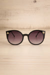 Oincio Black Embellished Butterfly Sunglasses front view | La Petite Garçonne