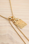 Okhtyrka Gold | Doctors Without Borders Pendant Necklace flat close-up