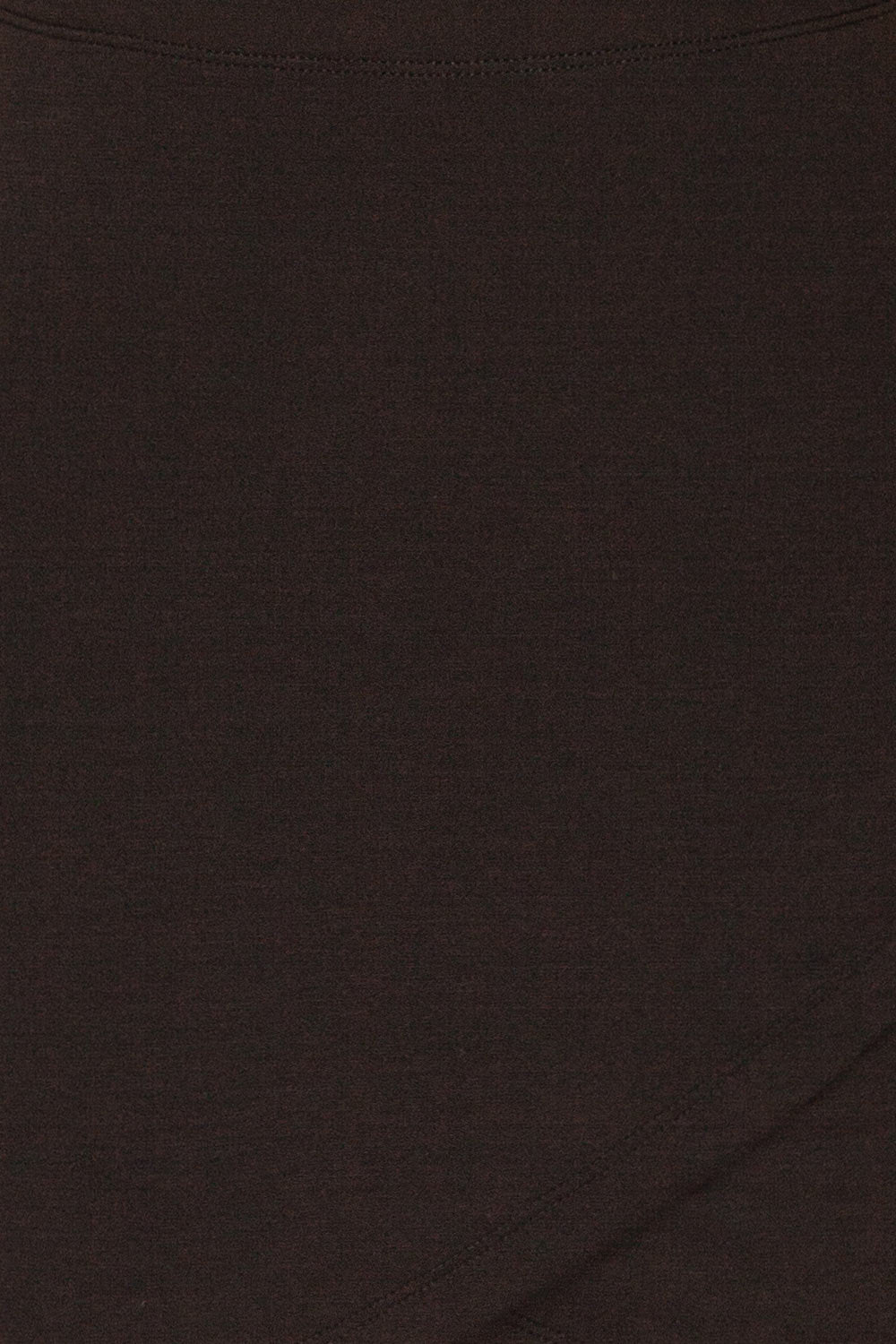 Olecko Noir Black Short Wrap Skirt | TEXTURE DETAIL | La Petite Garçonne