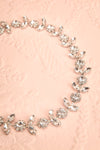 Olifettry Floral Crystal Choker Necklace | Boutique 1861 flat view