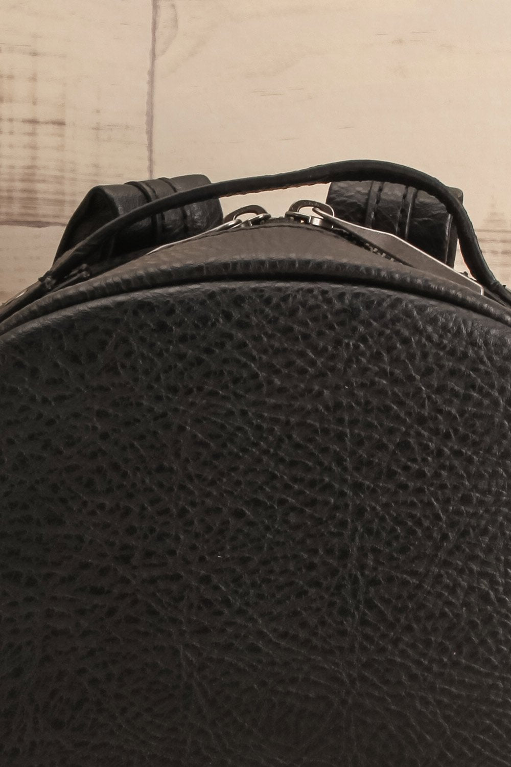 Olly Black Vegan Leather Backpack | La Petite Garçonne Chpt. 2 3