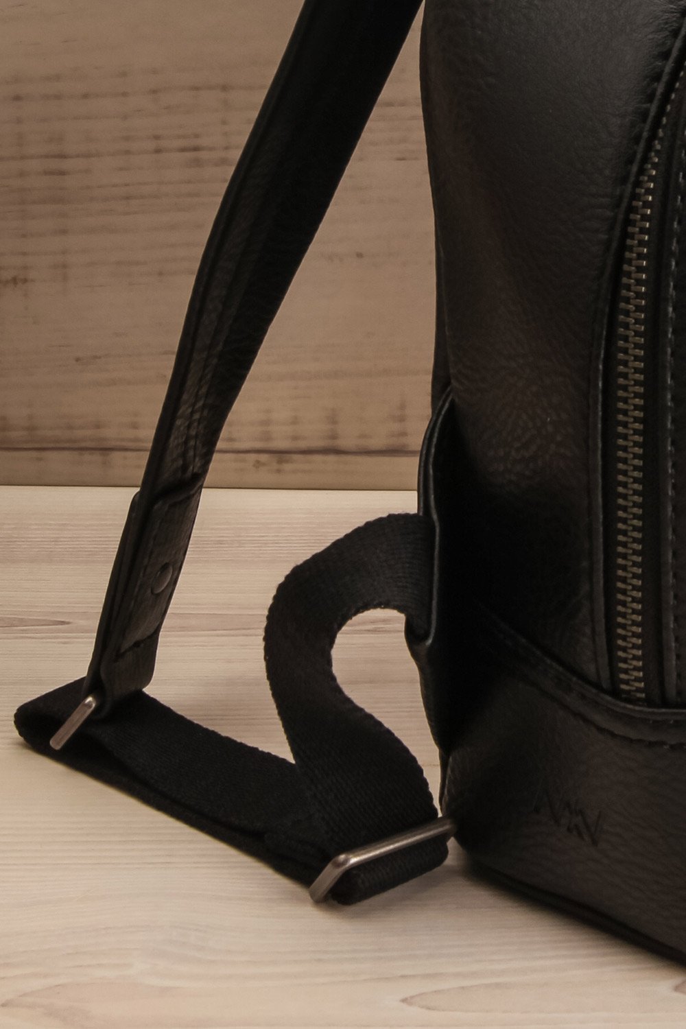Olly Black Vegan Leather Backpack | La Petite Garçonne Chpt. 2 6
