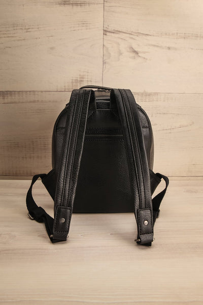 Olly Black Vegan Leather Backpack | La Petite Garçonne Chpt. 2 6