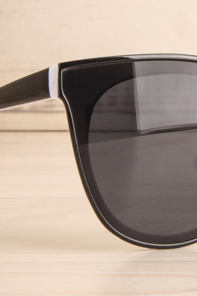 Omeire Blanc White & Black Butterfly Sunglasses | La Petite Garçonne 4