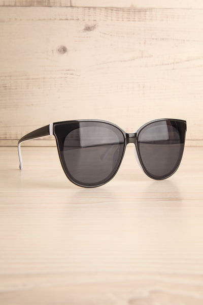 Omeire Blanc White & Black Butterfly Sunglasses | La Petite Garçonne 3