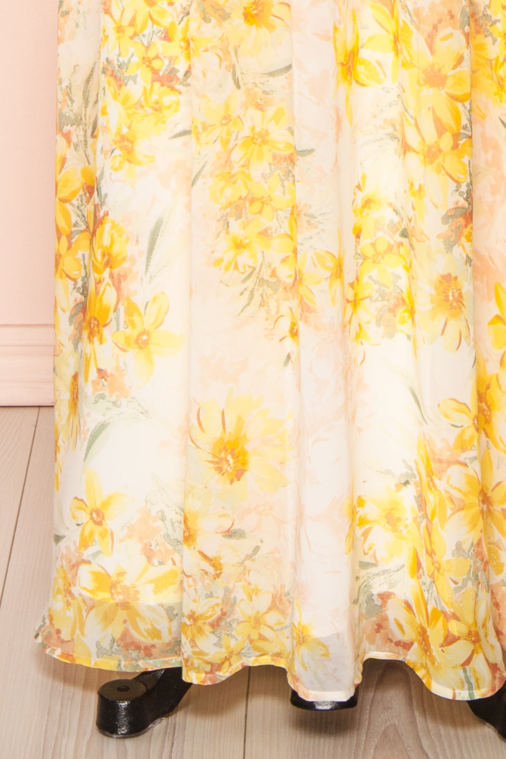 Oneyda Floral V-Neck Maxi Dress | Boutique 1861 bottom 