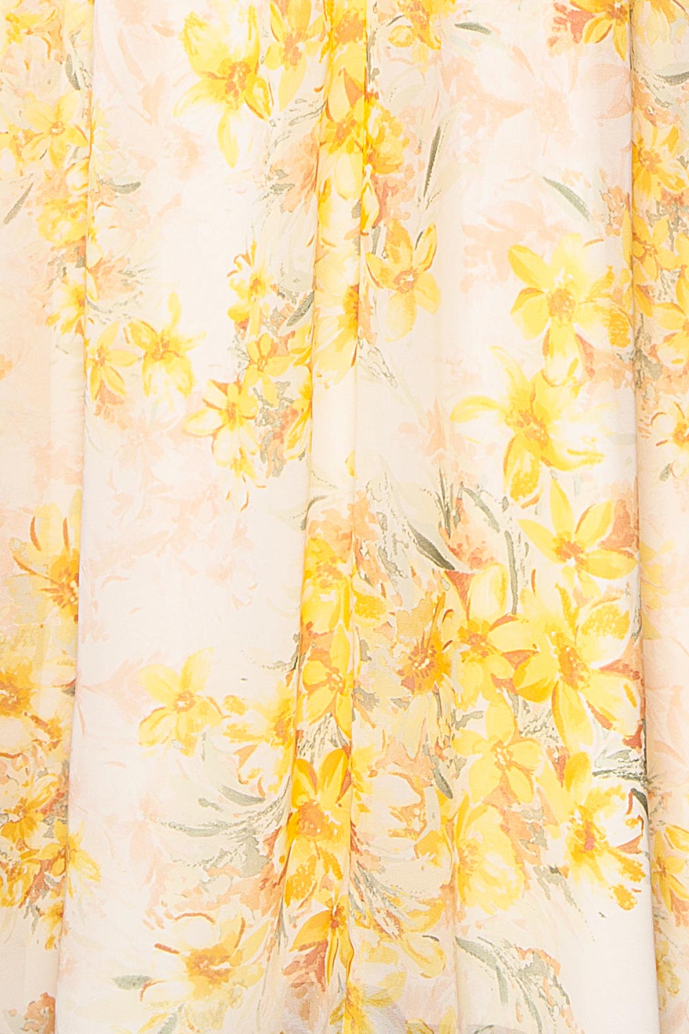 Oneyda Floral V-Neck Maxi Dress | Boutique 1861 fabric 