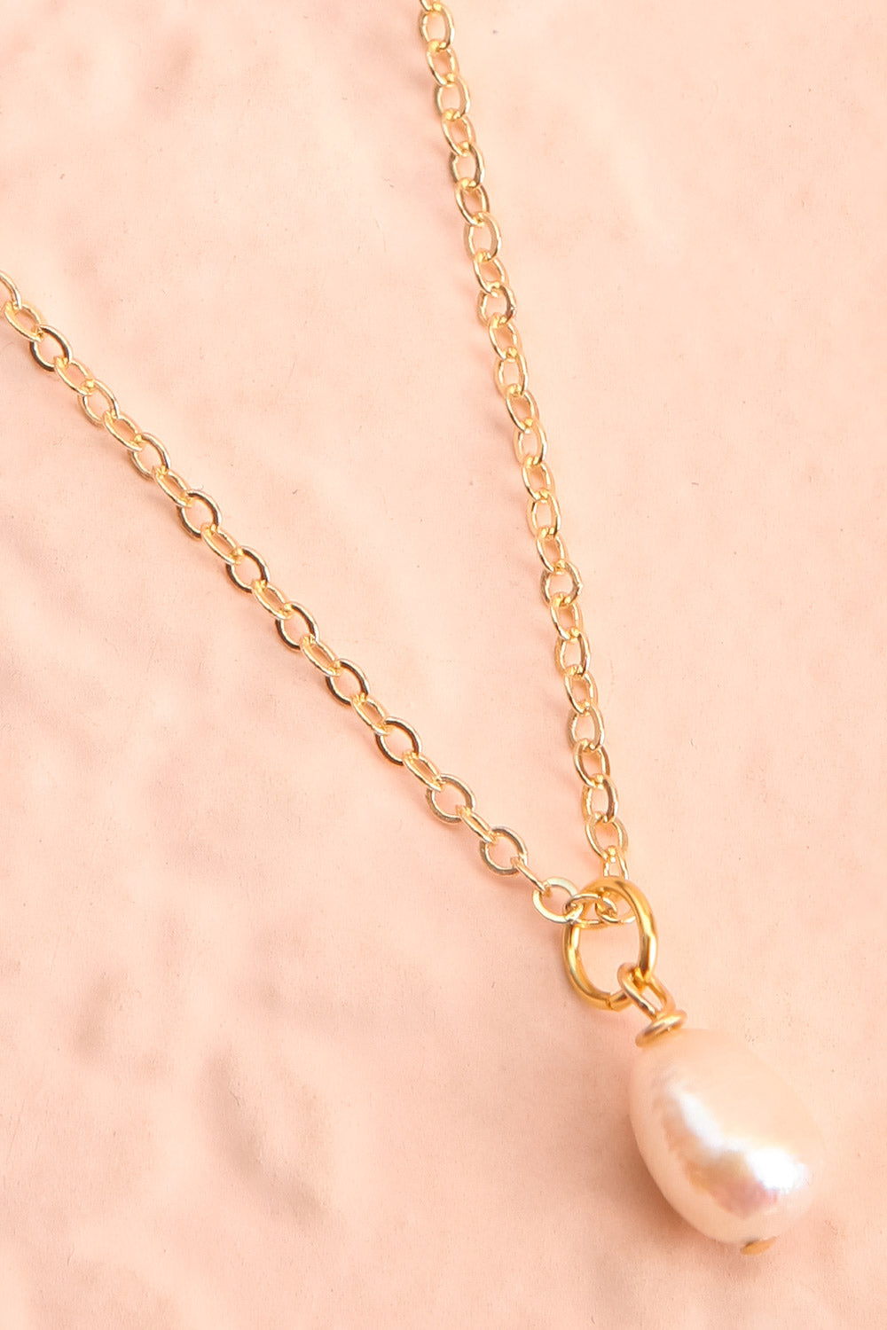 Opha May Johnson Water Pearl Pendant Necklace | Boutique 1861 flat close-up