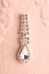 Osanne Silver Shining Pendant Earrings | Boutique 1861 close-up