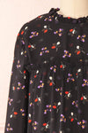 Ousret Patterned Babydoll Dress | Boutique 1861 front close-up