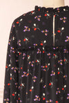 Ousret Patterned Babydoll Dress | Boutique 1861 back close-up