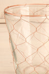 Paluzza Glass with Copper Wire | La petite garçonne large close-up