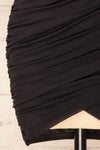 Panama Black Short Fitted Black Dress | La petite garçonne bottom