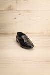Papeete Black Dress Loafers with Buckles front view | La Petite Garçonne Chpt. 2 4
