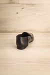 Papeete Black Dress Loafers with Buckles back view | La Petite Garçonne Chpt. 2 9