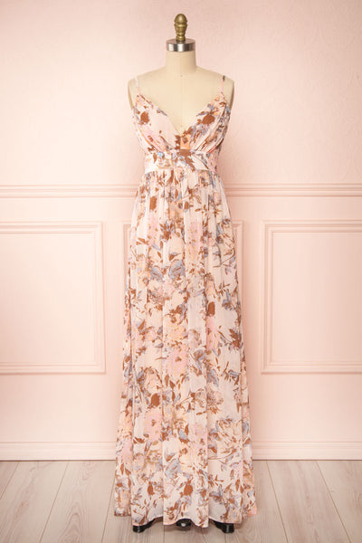 Parnassia Floral Maxi Dress | Boutique 1861 front view
