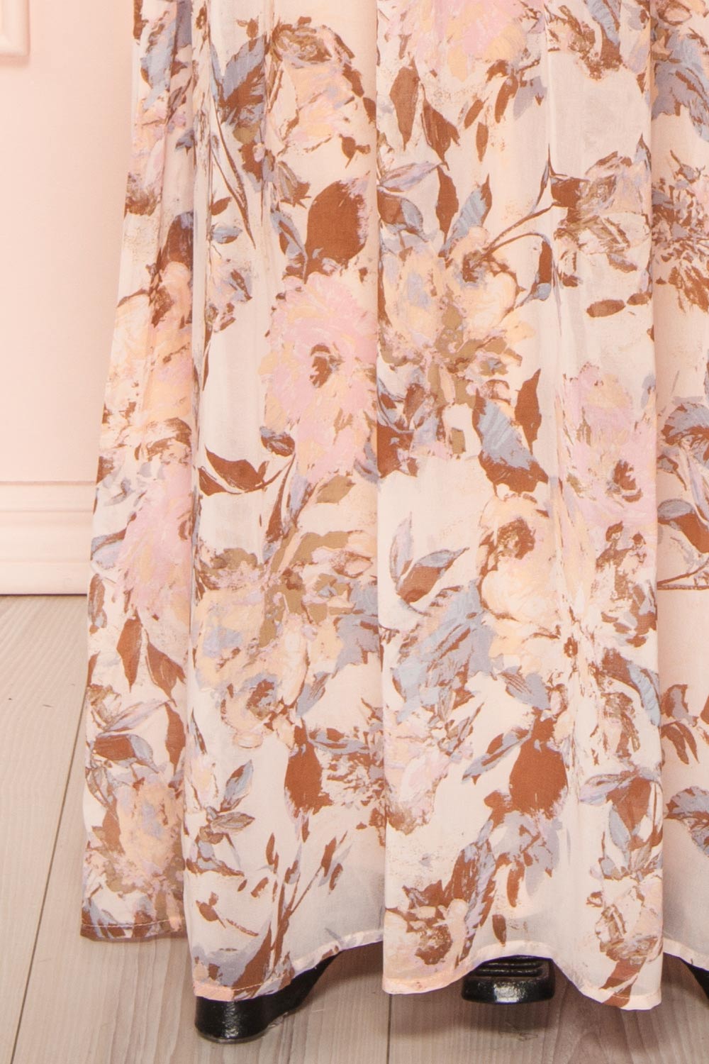 Parnassia Floral Maxi Dress | Boutique 1861 details