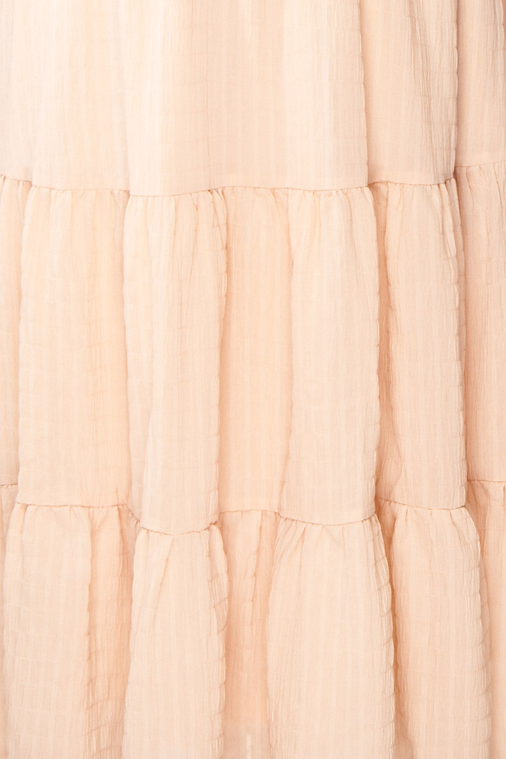 Parthenia A-Line Tiered Midi Dress | Boutique 1861 texture