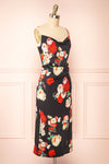 Pehony | Cowl Neck Midi Slip Dress | Boutique 1861 side view