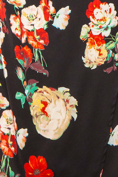 Pehony | Cowl Neck Midi Slip Dress | Boutique 1861 fabric