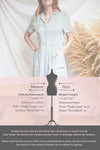 Peppa Pink Buttonned Floral Midi Shirt Dress | Boutique 1861 model infos