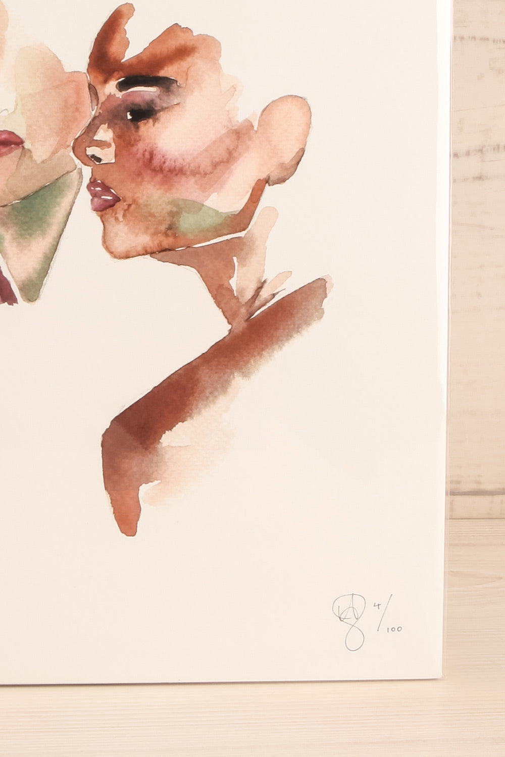 Perspectives Watercolour Portrait | La Petite Garçonne Chpt. 2 signature