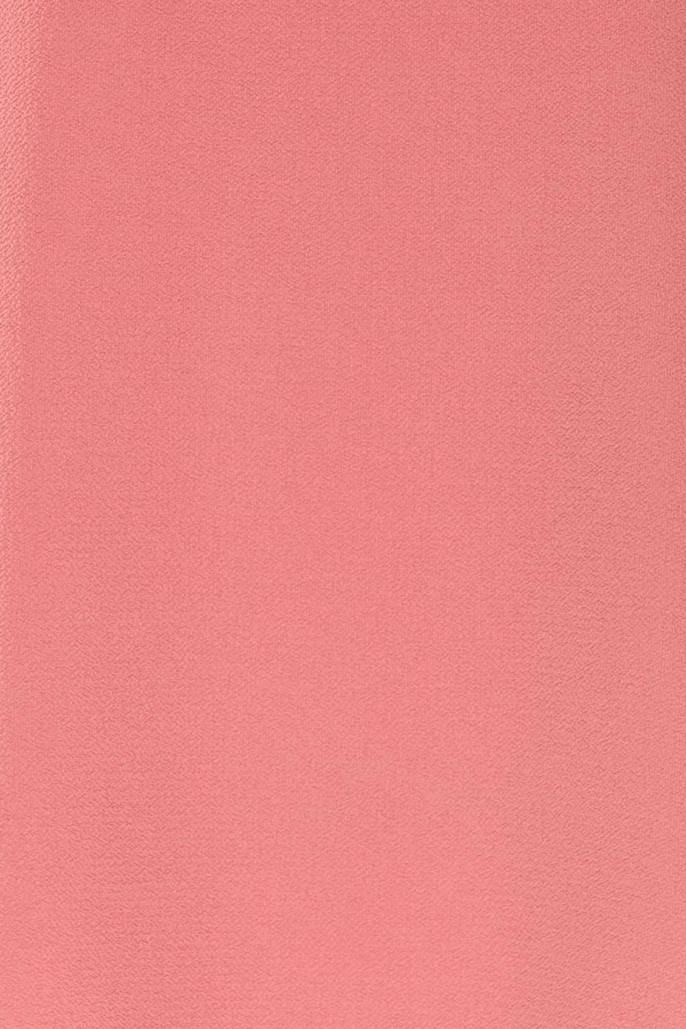 Perth Pink Crepe Short Sleeve Blouse | La petite garçonne fabric