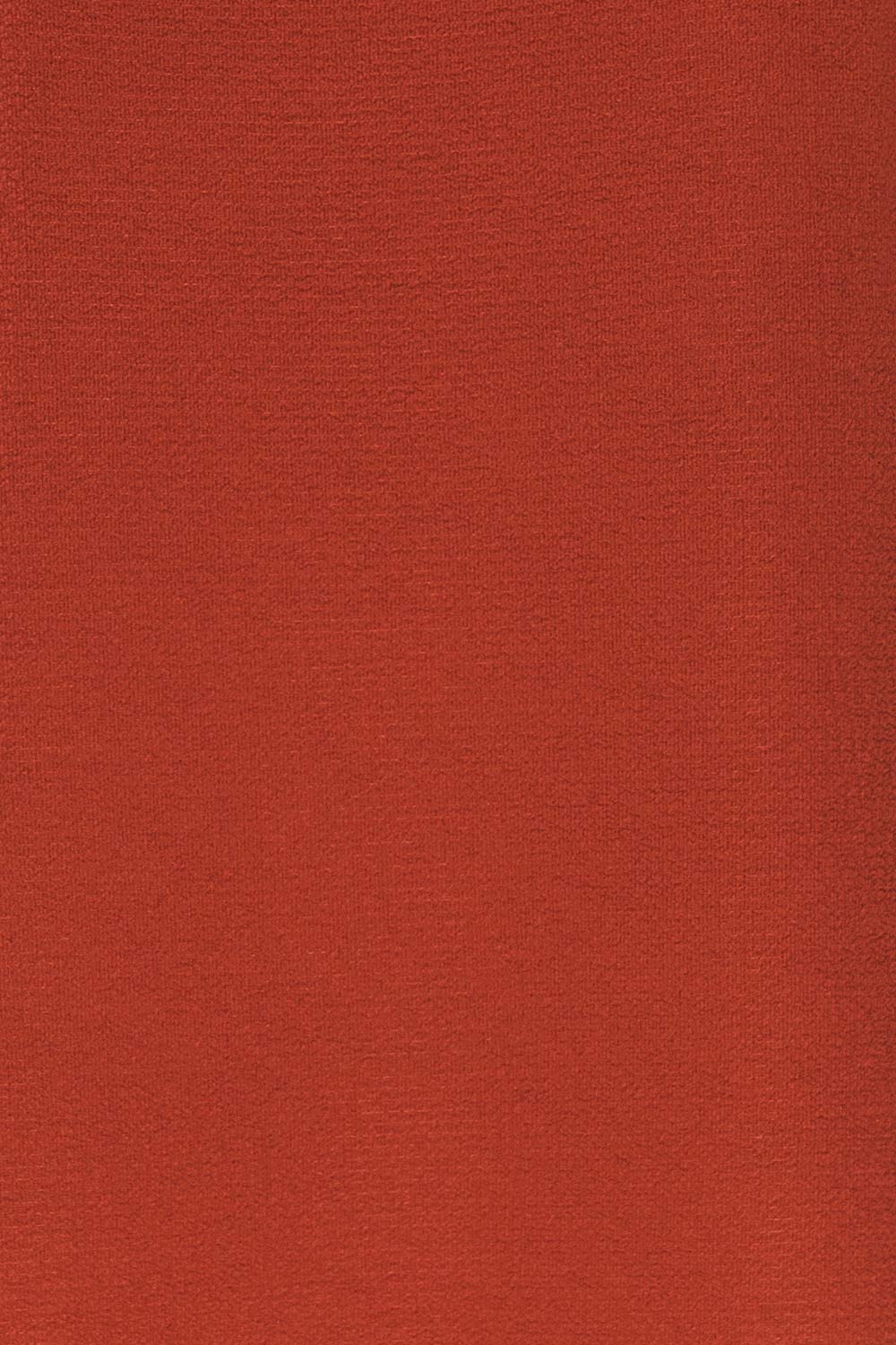 Perth Red Crepe Short Sleeve Blouse | La petite garçonne fabric