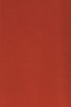 Perth Red Crepe Short Sleeve Blouse | La petite garçonne fabric