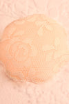 Petales Beige Lace Pattern Adhesive Pasties | Boutique 1861 close-up