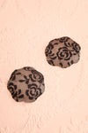 Petales Black Lace Pattern Adhesive Pasties | Boutique 1861
