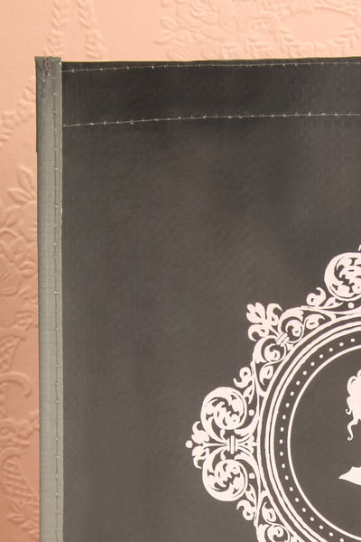 Petit Sac Camée 1861 - Dark grey and pink reusable bag 3