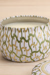 Petite Tin Candle Moroccan Mint Tea by Voluspa | La petite garçonne open close-up