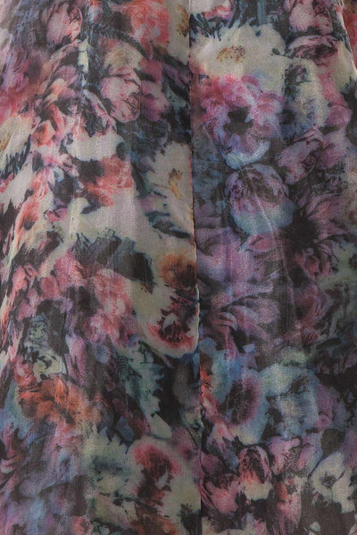 Petronela Short A-Line Floral Dress | Boutique 1861 texture