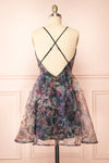 Petronela Short A-Line Floral Dress | Boutique 1861 back view