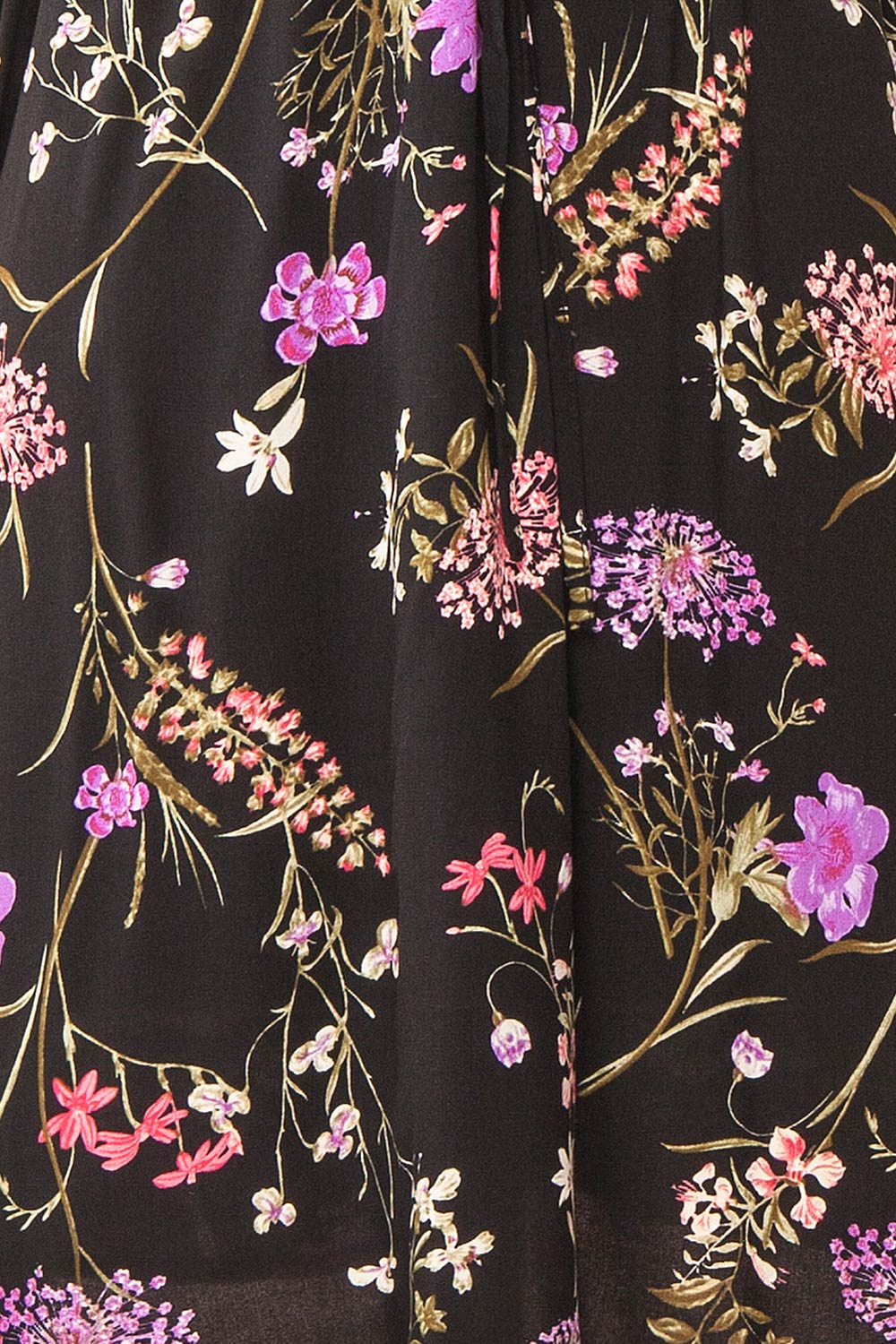 Piana Pink Short Floral Dress | Boutique 1861 fabric