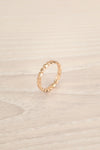 Piltene Gold Set of 10 Assorted Rings | La petite garçonne textured