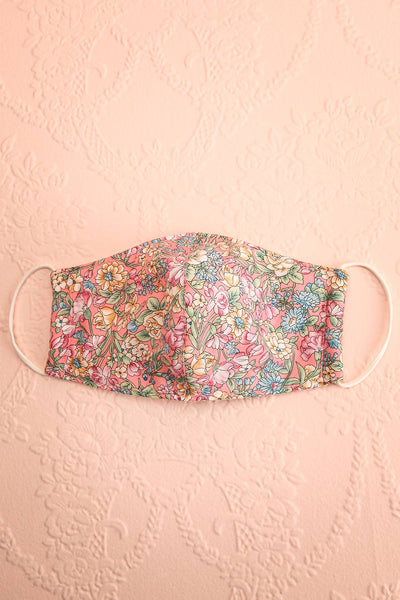Pink Garden Face Mask | Boutique 1861 front view