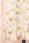 Piper Short Dress w/ Scallop Embroidery | Boutique 1861  bottom