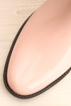 Pleyel Rose Pink Chelsea Rain Boots flat lay close-up | La Petite Garçonne Chpt. 2