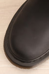 Plymouth Black Chelsea Boots with Faux-Fur flat lay close-up | La Petite Garçonne