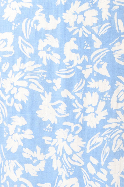 Polovnitsa Midi Floral Dress w/ Ruffles | Boutique 1861 fabric