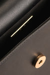 Poole Black Rectangular Crossbody Bag inside close-up | Boutique 1861