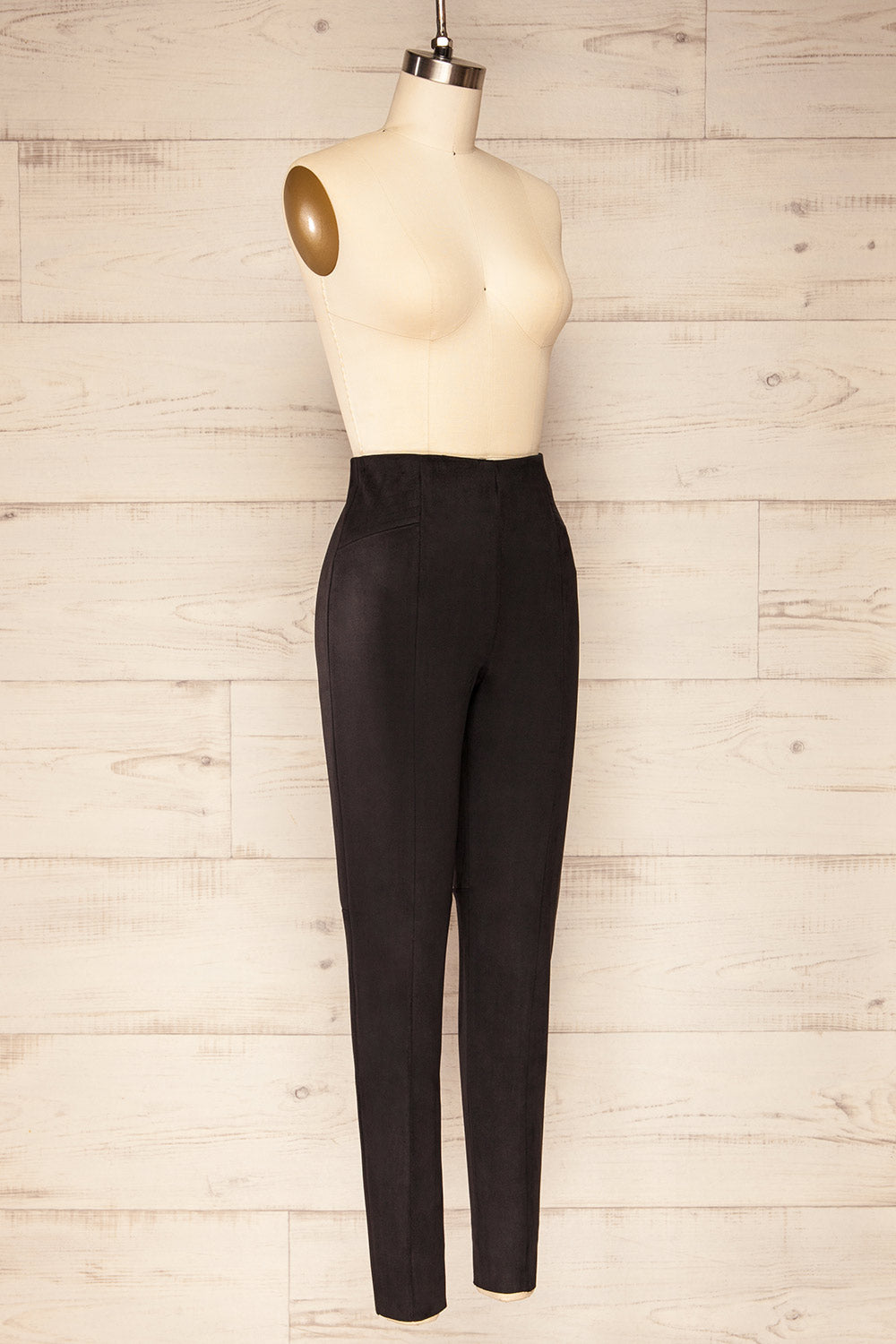 Portalaoise Faux-Suede Leggings | La petite garçonne side view