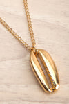 Praeesse Golden Sea Shell Pendant Necklace | La Petite Garçonne 6