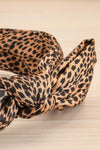 Praktus Cheetah Print Headband w/ Bow | La petite garçonne flat close-up