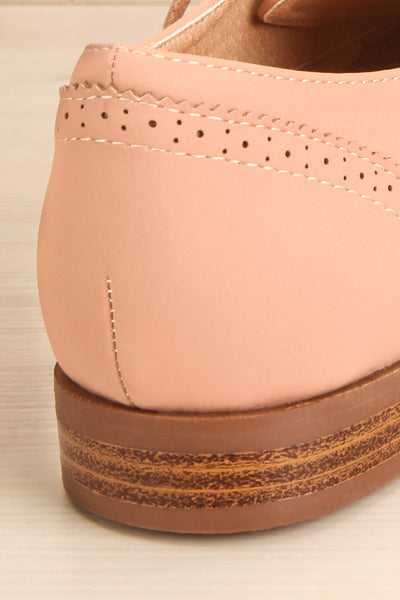 Prevot Quartz Pink Lace-Up Brogue Shoes | La Petite Garçonne 10