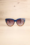 Procul Bleu Large Blue Cat-Eye Sunglasses | La Petite Garçonne