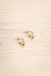 Prodes Doré Small Golden Hoop Earrings | La Petite Garçonne